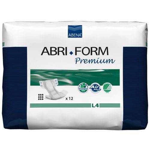 Fralda Abri Form Premium L4 com 12 Unidades - Abena