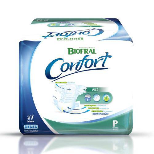 Fralda Geriátrica Biofral Confort Plus P 12 Unidades