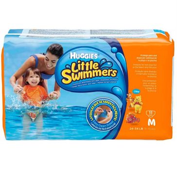 Fralda Huggies Little Swimmers Disney Scuba M 11 Unidades