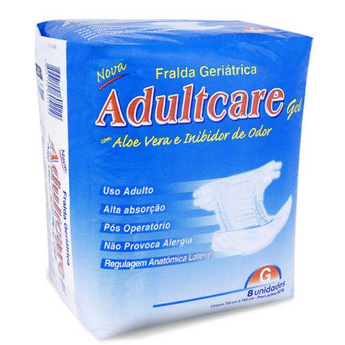 Fraldas Geriatrica Adultcare G