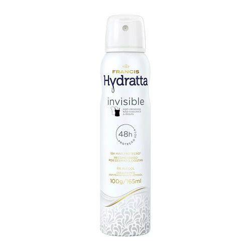 Francis Hydratta Invisible Desodorante Aerosol 165ml (kit C/12)