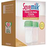 Frascos para Coleta de Leite Materno 2 Unidades - Savemilk