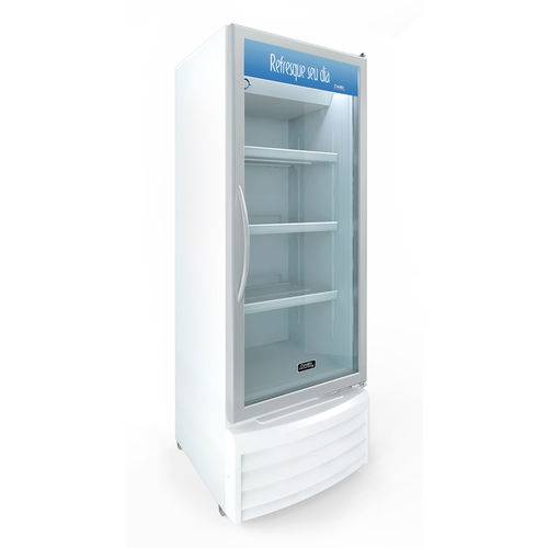 Freezer Vertical 400 L Refrigerante Porta de Vidro Esmaltec 127 V