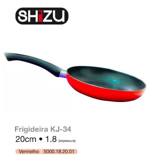 Frigideira - 1.8 - 20cm Vermelha Shizu