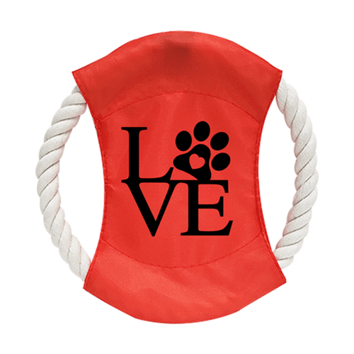 Frisbee de Cachorro para Sublimação na Cor Vermelho - Tamanho 20cm