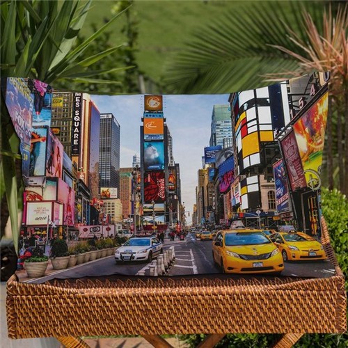 Fronha Avulsa Estampa Digital Decore New York New York