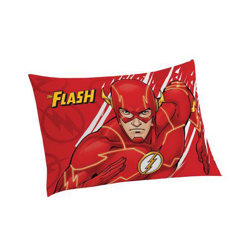 Fronha Avulsa Lepper Liga da Justiça The Flash 50x70cm Vermelha