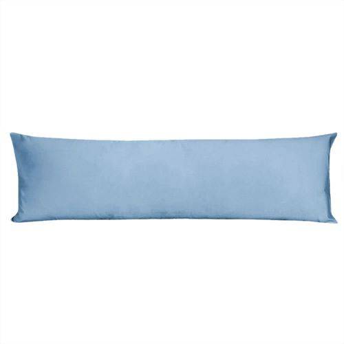 Fronha Body Pillow Travesseiro de Corpo Altenburg Azul 40x130cm