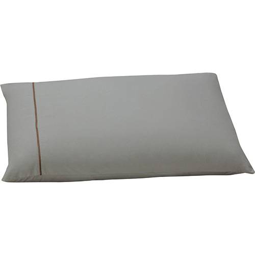 Fronha Travesseiro de Corpo Basic Percal 200 Fios - 50x150cm Bronze - Plumasul