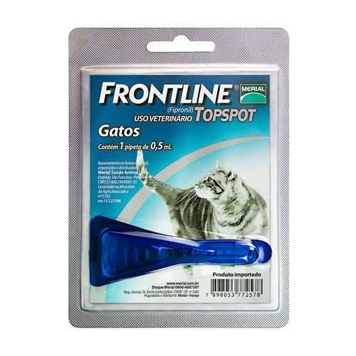 Frontline Topspot para Gatos com 1 Pipeta 0,5ml