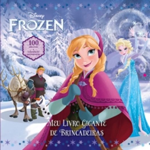 Frozen - Meu Livro Gigante de Brincadeiras - Vergara e Riba