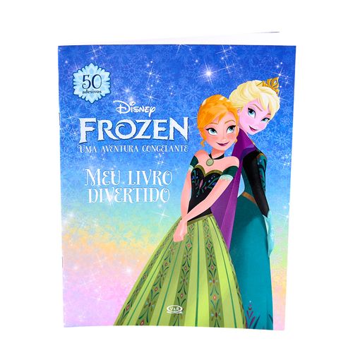 Frozen: uma Aventura Congelante - Meu Livro Divertido - Adesivo - Disney
