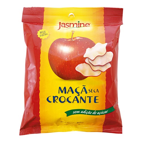 Fruta Crocante Jasmine Maçã Seca 40g