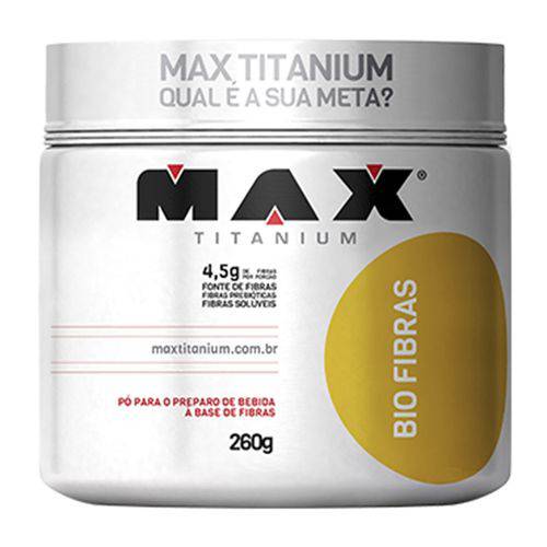 Frutooligossacarídeos Bio Fibras - Max Titanium - 260grs