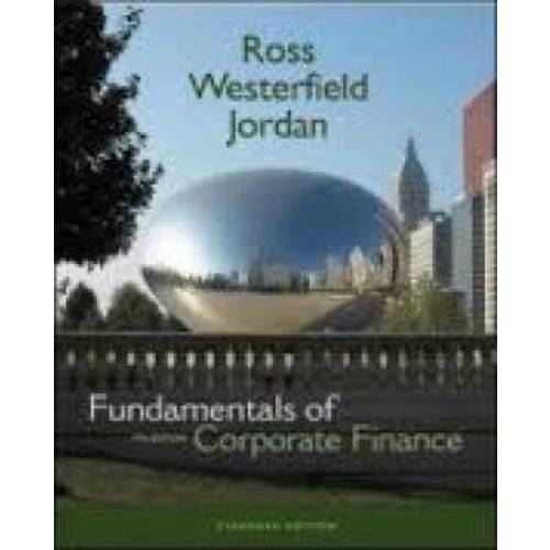 Fundamentals Of Corporate Finance Standard Edition + S&p Card + Student Cd