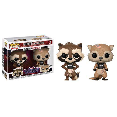 Funko Pop Games Guardians Of The Galaxy: - Rocket And Lylla