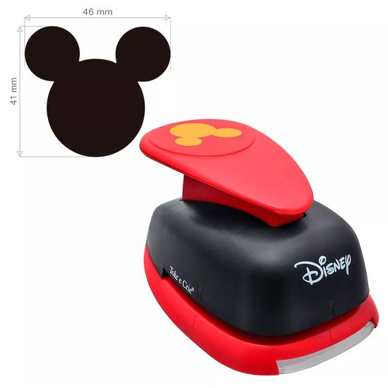 Furador de EVA e Papel Toke e Crie Extra Gigante Disney FEGAD01 Cabeça Mickey Mouse