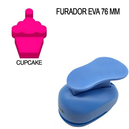 Furador de Papel e EVA Make Mais 76mm Cupcake