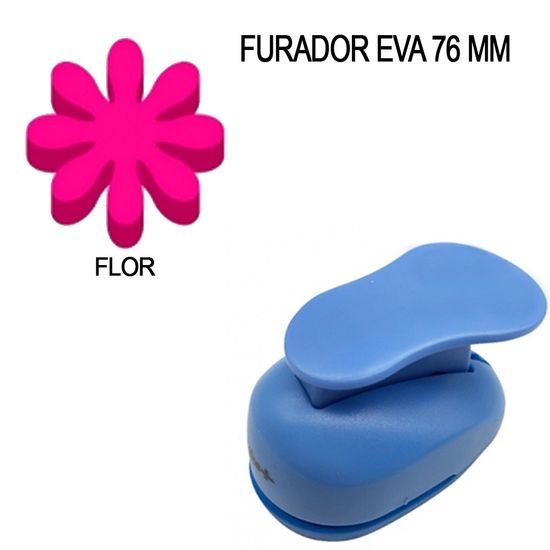 Furador de Papel e EVA Make Mais 76mm Flor