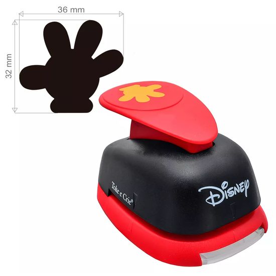 Furador de Papel e EVA Toke e Crie Gigante Disney FGAD02 Luva Mickey Mouse