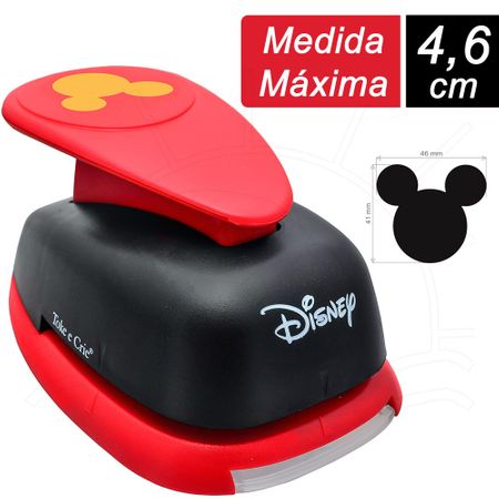 Furador Extra Gigante Premium Toke e Crie - Cabeça Mickey Mouse