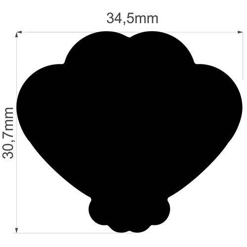 Furador Gigante Premium Concha Ariel 3,62cm FEGAD07