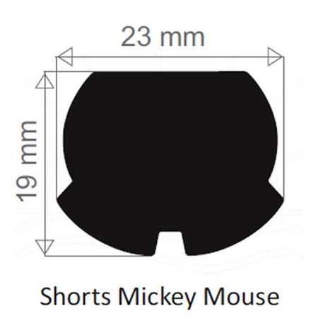 Furador Jumbo Premium Toke e Crie - Mickey Mouse Shorts Mickey Mouse