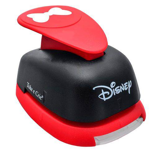 Furador Papel EVA Disney Premium Gigante Laço Minnie TEC