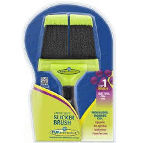 Furminator Dupla Macia Grooming Slicker Brush - Large (Grande)