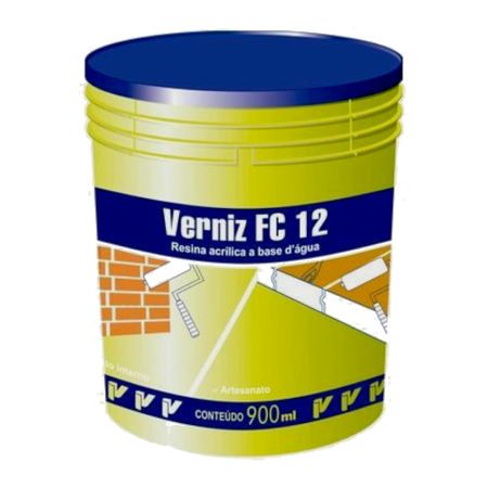 Fusecolor Verniz FC-12 Viapol 0,9 Litro Brilho