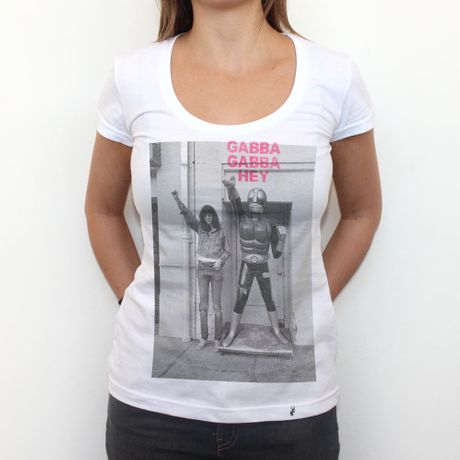 Gabba Gabba Hey - Camiseta Clássica Feminina