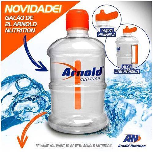 Galão Trasnparente 2000ml - Arnold Nutrition