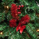 Galho Decorativo com Frutinhas Vermelhas - Orb Christmas