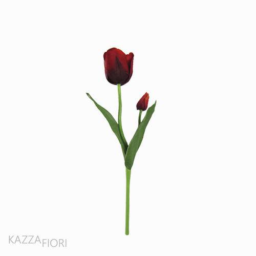 Galho Tulipa Artificial - Vermelho