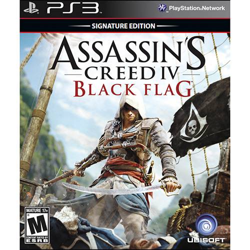Game Assassin's Creed IV: Black Flag Signature Edition + DLC Black Island (Versão em Português) - PS3