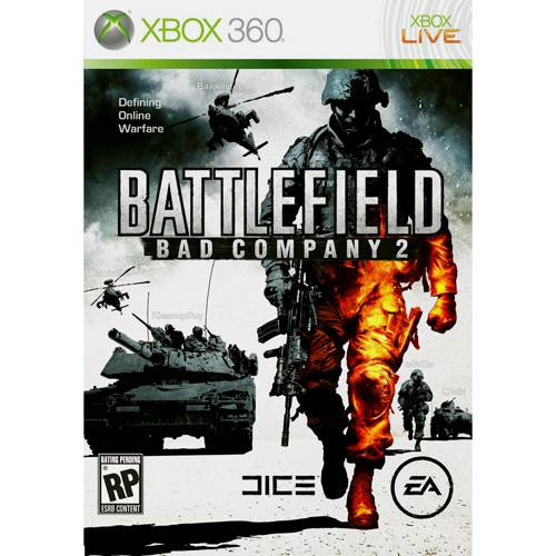Game Battlefield Bad Company 2 P/ X Box 360 014633156713 - EA