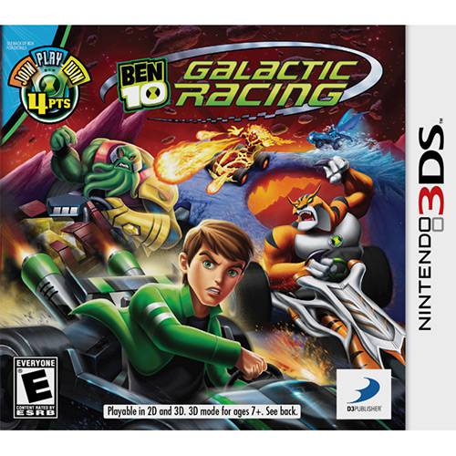 Game Ben 10 Galactic Racing - 3DS
