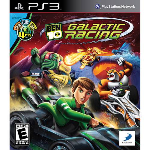 Game Ben 10 Galactic Racing - PS3