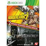 Game - Borderlands 2 & Dishonored - X360