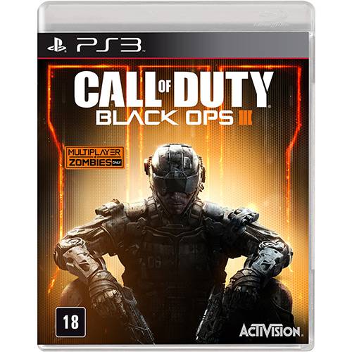 Game - Call Of Duty: Black Ops 3 Multiplayer Online e Modo Zumbi - PS3