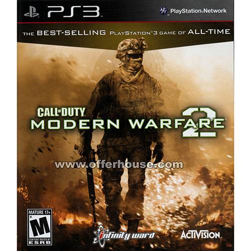 Game Call Of Duty - Modern Warfare 2 - PS3