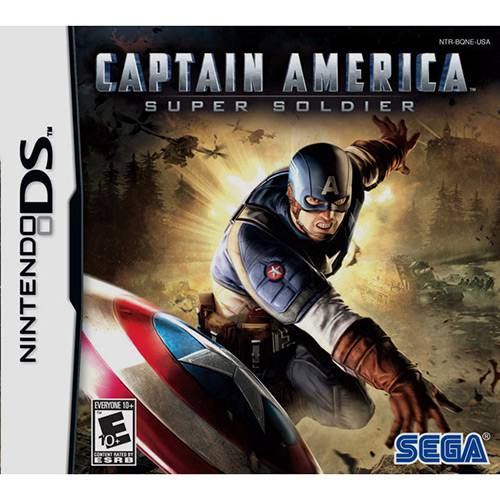 Game - Captain America: Super Soldier DS - Sega