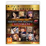 Game - Dead Or Alive 5 Ultimate - Favoritos - PS3