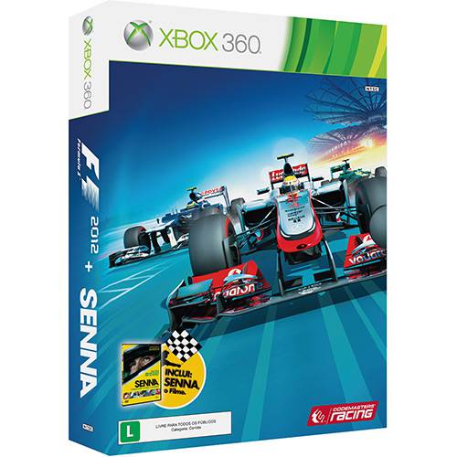 Game F1 2012 - Xbox 360 - Edição Limitada (Game + DVD)