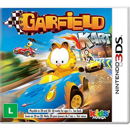 Game Garfield Kart - Nintendo 3DS