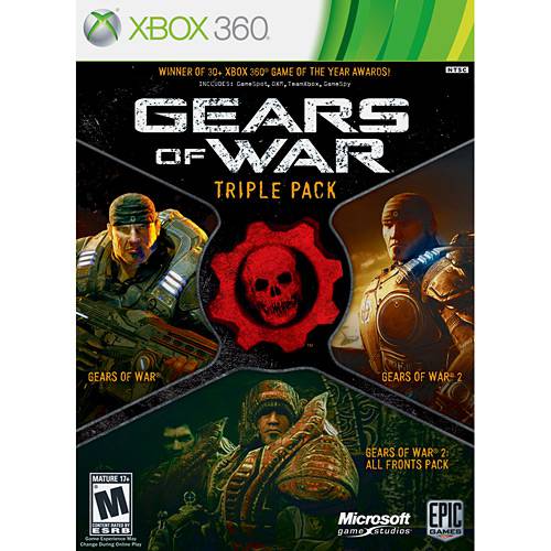 Game Gears Of War Triple Pack X360 - Ubi Soft