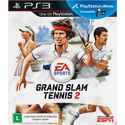 Game Gran Slam Tennis 2 - PS3