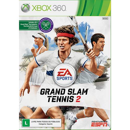 Game Gran Slam Tennis 2 - XBOX 360