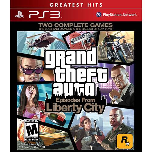 Game Grand Theft Auto - Episodes From Liberty City - PS3