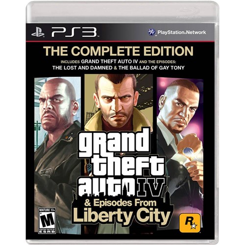 Game Grand Theft Auto IV & Episodes From Liberty City: The Complete Edition - PS3